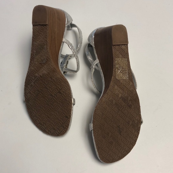 WHITE HOUSE BLACK MARKET Wedge Sandals - Picture 4 of 4